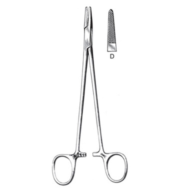  Needle Holders With Carbide Tips & Handle