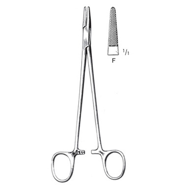  Needle Holders With Carbide Tips & Handle