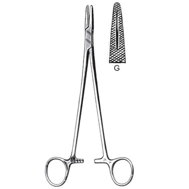  Needle Holders With Carbide Tips & Handle