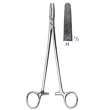  Needle Holders With Carbide Tips & Handle