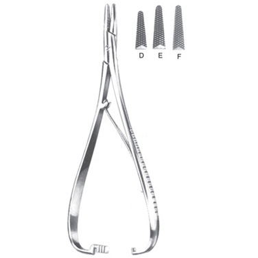  Needle Holders With Carbide Tips & Handle