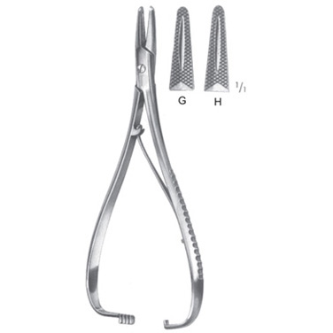  Needle Holders With Carbide Tips & Handle